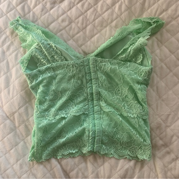 Lacey green fairy top - Picture 2 of 6
